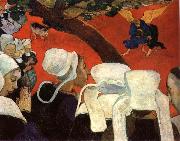 Paul Gauguin The vision for the mass oil